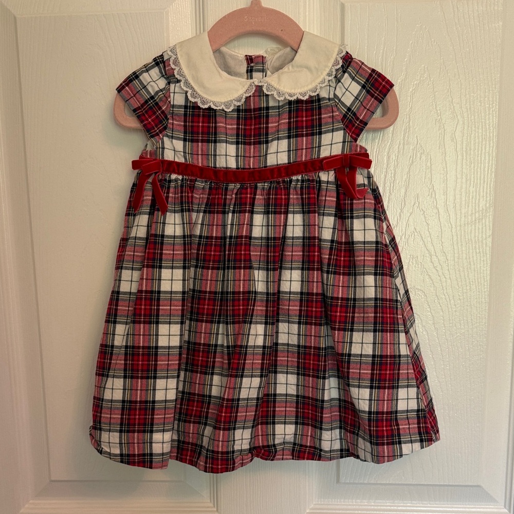 Janie and Jack Classic Plaid Holiday Dress